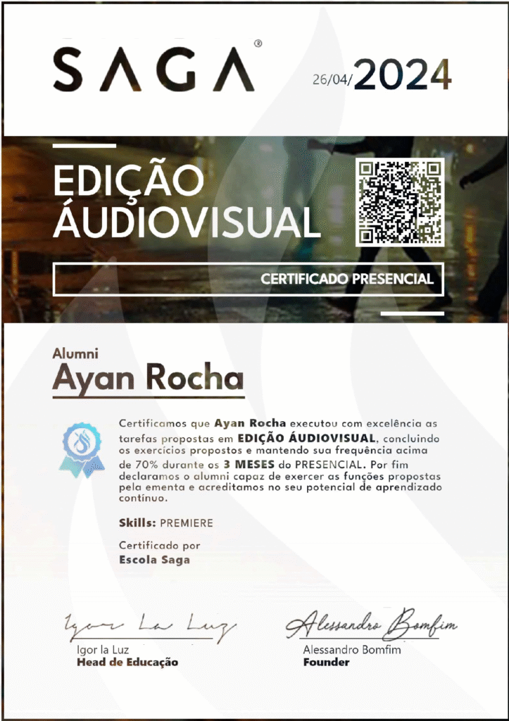 EDIÇÃO AUDIOVISUAL